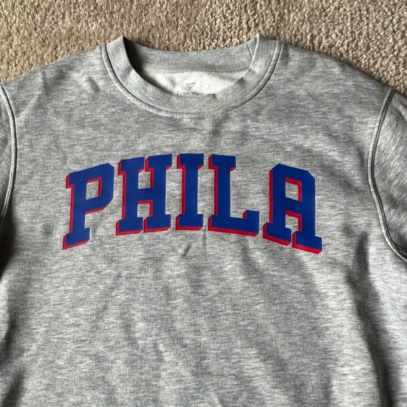 Fanatics Philadelphia 76ers Crewneck Sweatshirt - Picture 2 of 7